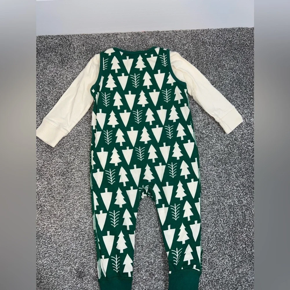 Hanna Andersson Baby Overall & Tee Set In Cotton Jersey
